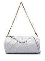 Tory Burch sac porté épaule Fleming Soft Baril - Gris - thumbnail