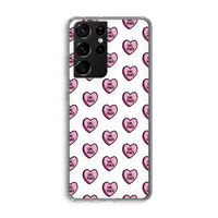 GIRL POWER: Samsung Galaxy S21 Ultra Transparant Hoesje