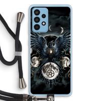 Sinister Wings: Samsung Galaxy A52 Transparant Hoesje met koord
