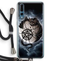 Volle maan: Huawei P20 Pro Transparant Hoesje met koord