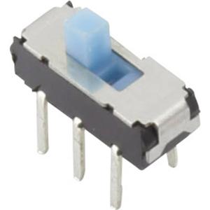 TRU COMPONENTS 1386940 YSS-1210 Schuifschakelaar 6 V/DC 0.3 A 2x uit/aan 1 stuk(s)