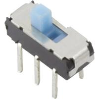 TRU COMPONENTS 1386940 YSS-1210 Schuifschakelaar 6 V/DC 0.3 A 2x uit/aan 1 stuk(s) - thumbnail