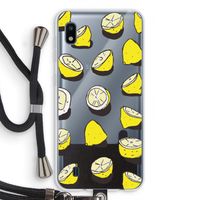 When Life Gives You Lemons...: Samsung Galaxy A10 Transparant Hoesje met koord