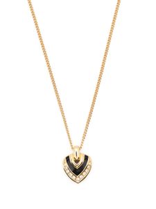 Christian Dior Pre-Owned collier à pendentif cœur (années 1990)