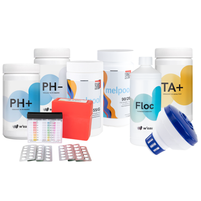 Toppy startset met grote chloortabletten voor zwembad