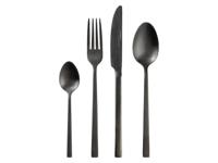 LIVARNO home RVS bestekset 16-delig (Zwart)