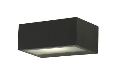 Lutec Strakke wandlampGemini design antraciet - 5602734118