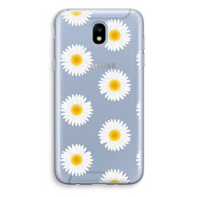 Margrietjes: Samsung Galaxy J5 (2017) Transparant Hoesje