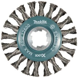 Makita D-73405 Ronde borstel 115 mm metaal X-Lock 1 stuk(s)