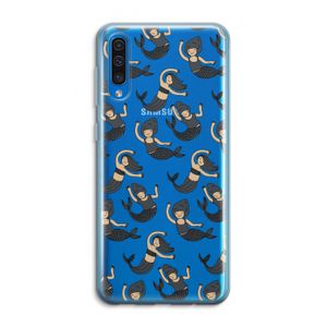 Zeemeermin: Samsung Galaxy A50 Transparant Hoesje
