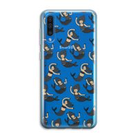 Zeemeermin: Samsung Galaxy A50 Transparant Hoesje