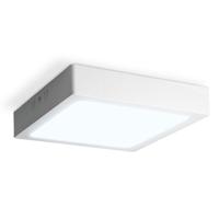 Plafondlamp Timmy - Vierkant - 18 Watt 1800 Lumen - Wit - 6500K daglicht wit - Plafonniere - 204mm - Compact design