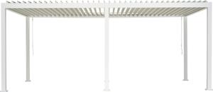 Overkapping vierkant L Rota 360 cm x 600 cm Matt white - Suns