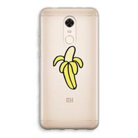 Banana: Xiaomi Redmi 5 Transparant Hoesje