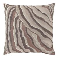 Kussen ezra 45x45 cm rocky brown Unique Living - Unique living