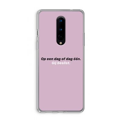 gij beslist: OnePlus 8 Transparant Hoesje