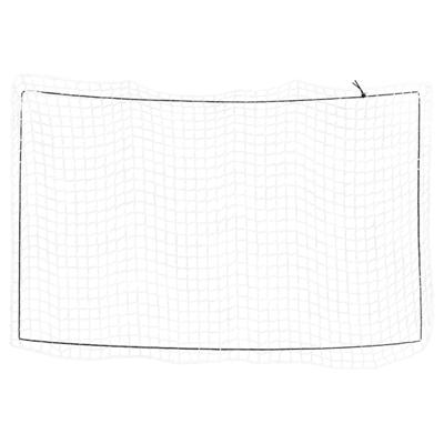 VidaXL Aanhangwagennet elastisch touw 6x3,5 m polypropeen wit