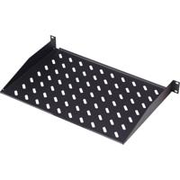 Digitus DN-19 TRAY-1-400-SW 19 inch Apparaatbodem voor patchkast 1 HE Vast inbouw Geschikt voor kastdiepte: vanaf 600 mm Zwart (RAL 9005) - thumbnail