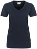 Hakro 181 Women's V-neck shirt MIKRALINAR® - Ink - 4XL