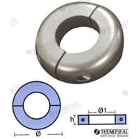 TEN00571 - PLATTE ZINK KETTING 90MM.