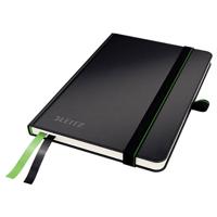 Leitz 44800095 Notitieboek Gelinieerd Zwart Aantal paginas: 80 DIN A6