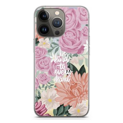 Kindness matters: iPhone 13 Pro Transparant Hoesje