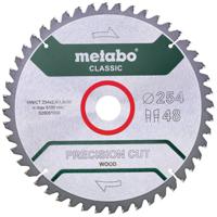 Metabo precision cut wood - classic 628061000 Cirkelzaagblad 254 x 30 mm Aantal tanden: 48 1 stuk(s) - thumbnail