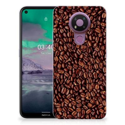 Nokia 3.4 | Siliconen Case | Koffiebonen