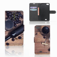 Wiko Lenny Book Cover Wijn - thumbnail