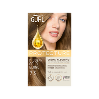 Guhl Protecture Crème-Kleuring 7.3 Middengoudblond