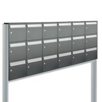 Allux Flow Set 6-Breed, 3-Hoog Op Statief Antraciet - 40040065_6x3s