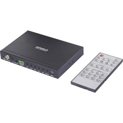 SpeaKa Professional SP-HDS-QMV200 HDMI Quad Multi-Viewer 4 poorten Met Picture in Picture 3480 x 2160 Pixel