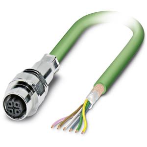 Phoenix Contact 1529742 Sensor/actuator inbouwconnector M12 Aantal polen (sensoren): 5 Bus, inbouw 0.50 m 1 stuk(s)