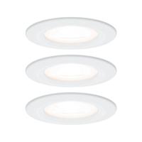 Paulmann Inbouwlamp voor badkamer Set van 3 stuks 19.5 W Wit (mat) - thumbnail