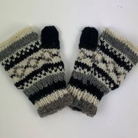 Wollen Handwarmer Annapurna - Fleece gevoerd Wollen Handwarmer Annapurna - Fleece gevoerd