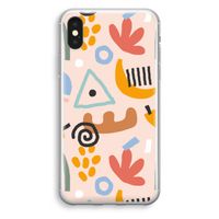Abstract: iPhone X Transparant Hoesje Abstract: iPhone X Transparant Hoesje
