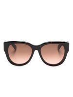 Chloé Eyewear lunettes de vue Havana à monture ronde - Marron