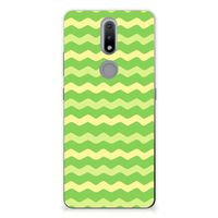 Nokia 2.4 TPU bumper Waves Green