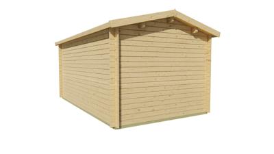 Blokhut - Tuinhuis Aiste | 40 mm | vuren honinggeel geïmpregneerd