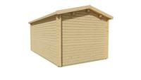 Blokhut - Tuinhuis Aiste | 40 mm | vuren honinggeel geïmpregneerd