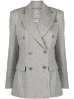 Ermanno Scervino blazer à boutonnière croisée - Gris