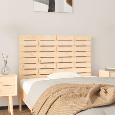 Hoofdbord wandmontage 81x3x63 cm massief grenenhout