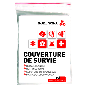 ARVA | Rescue Blanket | Thermodeken | 220x140 CM