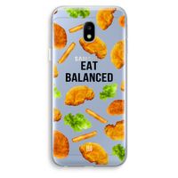 Eat Balanced: Samsung Galaxy J3 (2017) Transparant Hoesje