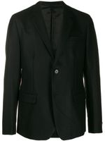 Prada blazer en laine vierge - Noir - thumbnail