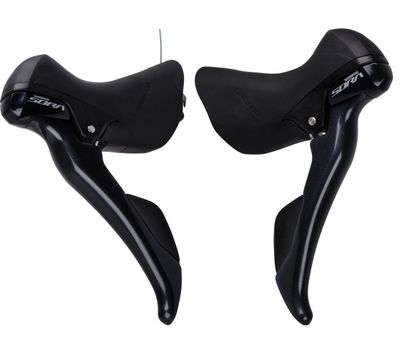 SHIMANO versteller-/remhendelset 2 x 9 speed sora st-r3000 zwart