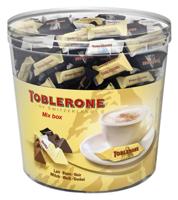 Chocolade toblerone mini's mix silo 904gr 113st | 4 stuks