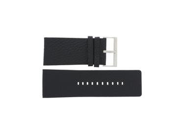 Horlogeband Armani Exchange AX1001 Leder Zwart 34mm