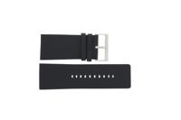 Horlogeband Armani Exchange AX1001 Leder Zwart 34mm