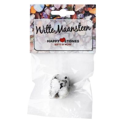 Happy Stones Witte maansteen 1 Stuks Happy Stones Witte maansteen 1 Stuks